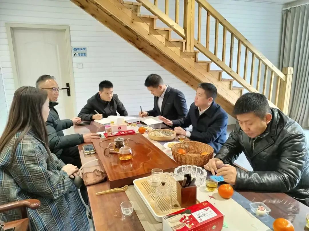 邵陽市經濟開發區黨工委書記、管委會主任劉文龍一行到天香生物走訪調研